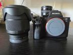 Sony A7 ii + sony FE 28-70mm F/3.5-5.6 OSS, Audio, Tv en Foto, Fotocamera's Digitaal, Ophalen, Zo goed als nieuw, Sony