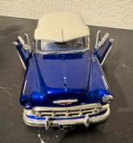 miniatuur auto 1:24 Jada Toys 1953 Chevrolet Bel Air blauw, Hobby en Vrije tijd, Modelauto's | 1:24, Ophalen of Verzenden, Gebruikt