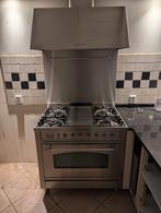 Boretti gasfornuis 4 pits + grillplaat + afzuigkap, Witgoed en Apparatuur, Fornuizen, Ophalen, Gebruikt, 60 cm of meer, Gas