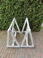 2 Houten Schragen - Stevig en Praktisch, Doe-het-zelf en Verbouw, Ophalen, Gebruikt, Overige typen, Minder dan 2 meter