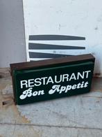 Lichtbak Restaurant Bon Appetit !, Ophalen of Verzenden, Zo goed als nieuw, Lichtbak of (neon) lamp