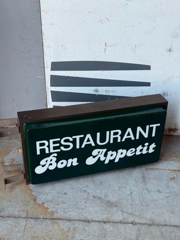 Lichtbak Restaurant Bon Appetit ! beschikbaar voor biedingen