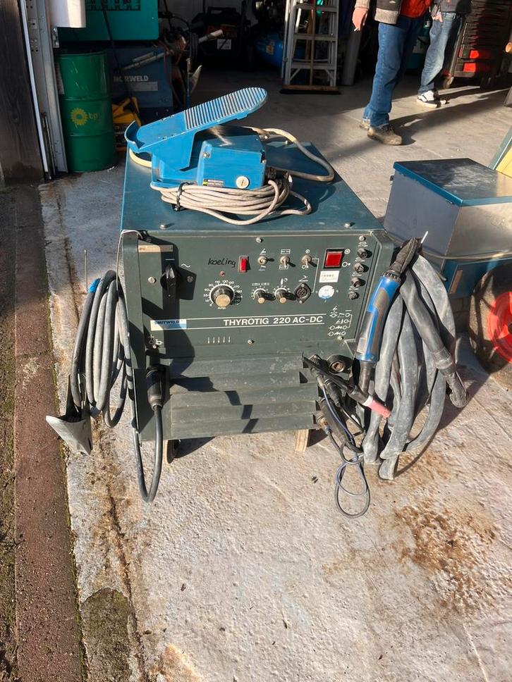 Lasapparaat smitweld tyrotig220 ac-dc, Doe-het-zelf en Verbouw, Gereedschap | Lasapparaten, Gebruikt, Tig, 150 tot 250 ampère