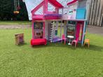 Inklapbaar barbiehuis, Kinderen en Baby's, Speelgoed | Poppenhuizen, Ophalen, Gebruikt, Poppenhuis