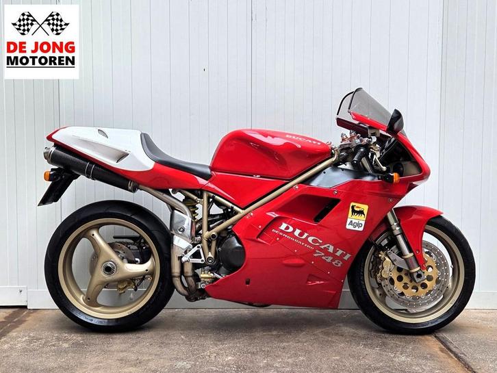 SCHITTERENDE DUCATI 748 S MONOPOSTO 1996 | HD-VIDEO!!, Motoren, Motoren | Ducati, Bedrijf, Super Sport, meer dan 35 kW, 2 cilinders