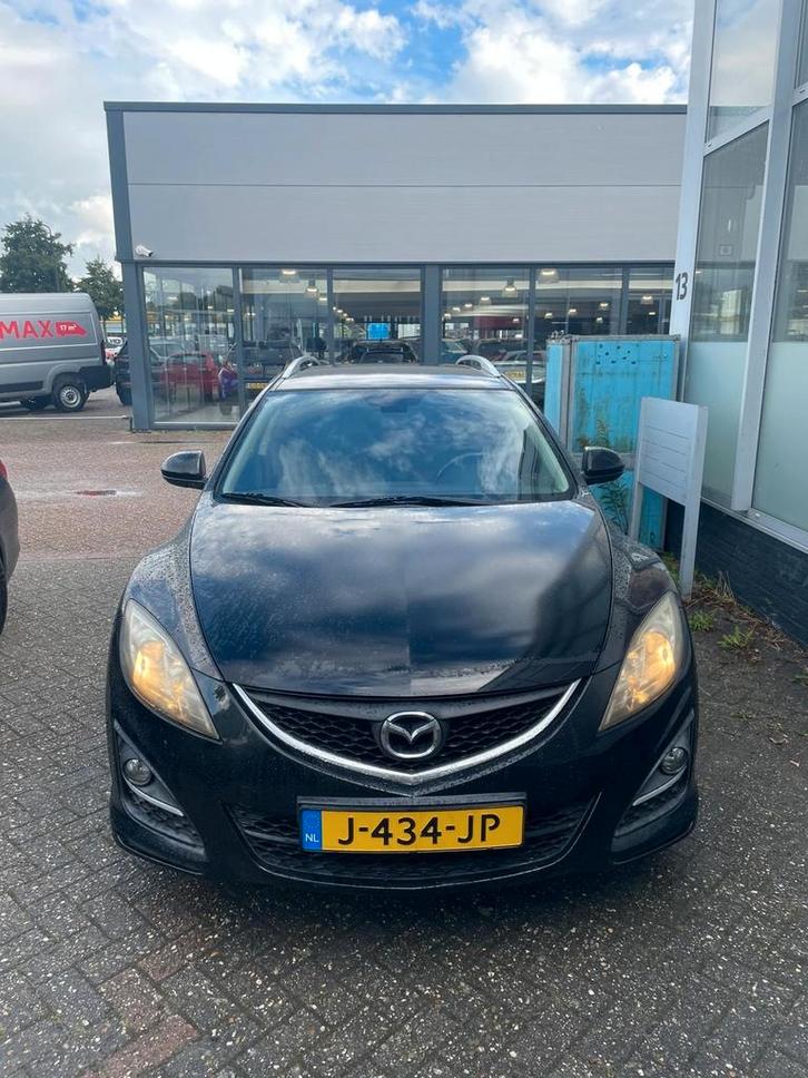 Mazda 6 1.8 Sportbreak 2011 Zwart, Auto's, Mazda, Particulier, ABS, Airbags, Airconditioning, Alarm, Boordcomputer, Climate control