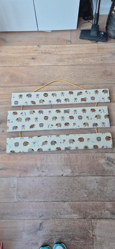 Zelf gemaakt schilderij voor babykamer, Kinderen en Baby's, Kinderkamer | Inrichting en Decoratie, Zo goed als nieuw, Wanddecoratie