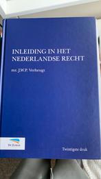 Inleiding in het Nederlandse Recht, Verheugt, Boeken, Ophalen of Verzenden, Zo goed als nieuw