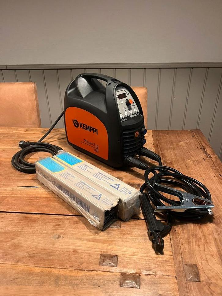 Kemppi MinarcTig 180 – Lasapparaat  | In topstaat |, Doe-het-zelf en Verbouw, Gereedschap | Lasapparaten, Zo goed als nieuw, Tig