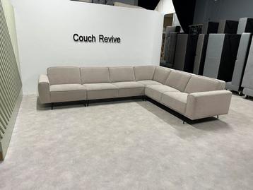 GRATIS LEVERING Z.G.A.N beige hoekbank 345x265 Gereinigd beschikbaar voor biedingen