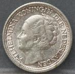 Mooi zilveren dubbeltje 1943 E.P. - 10 cent 1943 E.P., Postzegels en Munten, Munten | Nederland, Zilver, Koningin Wilhelmina, 10 cent