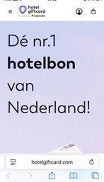 Hotelgiftcard hotel gift card, Twee personen, Cadeaubon