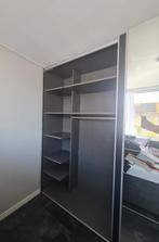 Grote kledingkast met spiegel 270cm. Leveren en monteren mgl, Gebruikt, 200 cm of meer, Met klep(pen), Ophalen of Verzenden