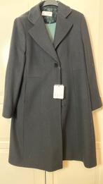 Gaia Zwarte luxe wollen jas 46/48 (nieuw), Kleding | Dames, Verzenden, Nieuw, Zwart, Jas of Mantel