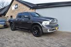 Dodge RAM 5.7 V8 4x4 CrewCab Big Horn Laramie, Leder, Navi, Auto's, Bestelauto's, 145 pk, Stoelverwarming, Zwart, Origineel Nederlands
