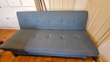 Slaapbank blauw 176 cm lengte beschikbaar voor biedingen