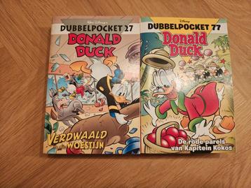2x Donald duck pocket beschikbaar voor biedingen