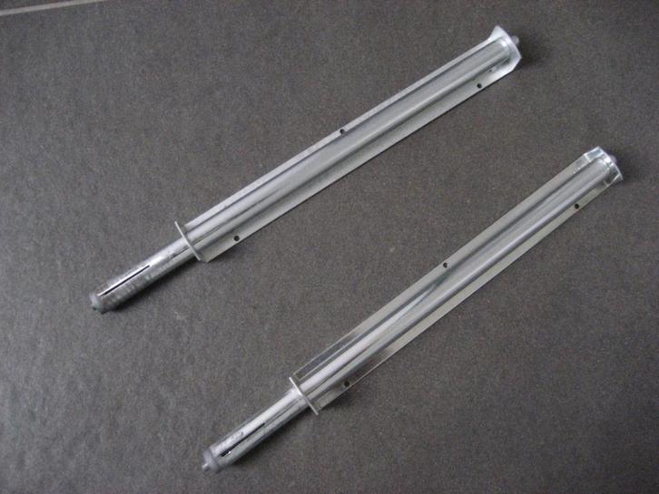 Plankdragers legplankdragers verdekt 25 cm verborgen montage, Doe-het-zelf en Verbouw, IJzerwaren en Bevestigingsmiddelen, Zo goed als nieuw