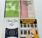 4 orgelboeken kerst,marsmuziek,moderne oganist,screen gems, Orgel, Ophalen of Verzenden, Zo goed als nieuw, Religie en Gospel