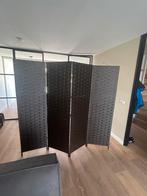 Kamerscherm te koop, bruin 180x200cm nieuw, Huis en Inrichting, Ophalen, Nieuw