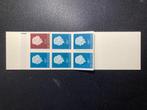 Postzegelboekje 3yD met registerstreep paars, bruin, blauw, Postzegels en Munten, Na 1940, Verzenden, Postfris
