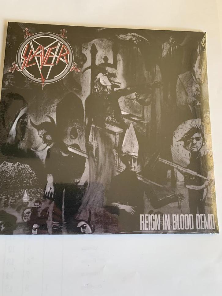 Slayer - Reign In Blood Demo's ( lp), Cd's en Dvd's, Vinyl | Hardrock en Metal, Zo goed als nieuw, Ophalen