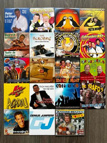 Kleine partij CD Singels 19 stuks (nederlandstalig/Carnaval) beschikbaar voor biedingen
