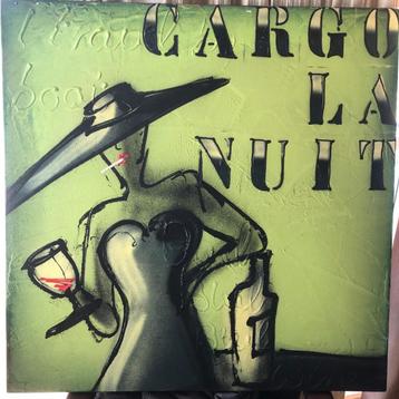 KUNSTWERK Acryl Schilderij Van Geoffrey Wijn Alias Wine beschikbaar voor biedingen