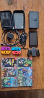 Nintendo Switch 1 Compleet Pakket met Games & Accessoires, Spelcomputers en Games, Spelcomputers | Nintendo Switch, Ophalen, Met games
