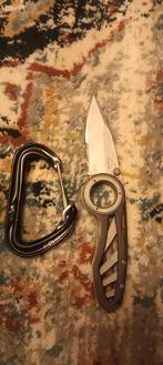 Outdoor Gereedschap Set: Mes en Karabijnhaak, Ophalen of Verzenden, Gebruikt, Overige typen