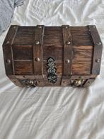 leuk houten opberg doosje, Antiek en Kunst, Antiek | Woonaccessoires, Ophalen of Verzenden