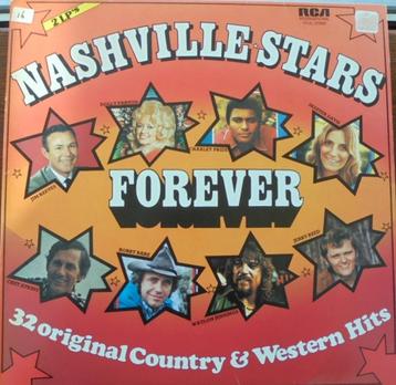 Dubbel LP Nashville Stars 32 forever.  beschikbaar voor biedingen