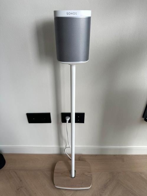 Sonos Play 1 (Gen 1) met standaard 2 stuks, Audio, Tv en Foto, Luidsprekers, Zo goed als nieuw, Front, Rear of Stereo speakers