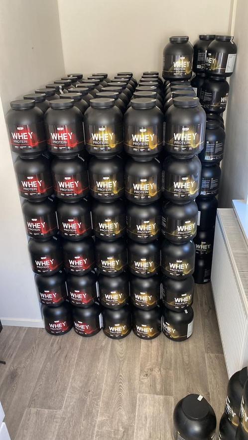 Whey Protein 2kg – Vanille, Aardbei & Banaan – Nieuw!, Diversen, Levensmiddelen, Ophalen of Verzenden