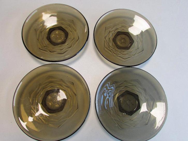 Andries Copier gebaksschaaltjes., Antiek en Kunst, Antiek | Glas en Kristal, Ophalen