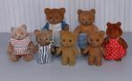 Sylvanian family beertjes 1 hamster vintage kerst, Ophalen of Verzenden, Gebruikt