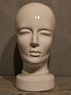 Wit porseleinen koptelefoon hoofd, Ophalen of Verzenden