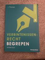 Verbintenissenrecht Begrepen - Timmer, Ophalen of Verzenden, Gamma, Gelezen, HBO