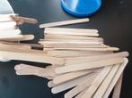 IJs lolly stokjes hout voor knutselen / hobby., Verzenden, Nieuw