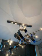 Plafond lamp huiskamer lamp hanglamp woonkamer rvs, Huis en Inrichting, Lampen | Plafondlampen, Ophalen of Verzenden, Zo goed als nieuw