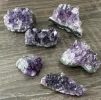 Amethist clusters 8 stuks, Ophalen of Verzenden, Mineraal