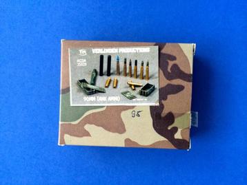 Verlinden	acda35039	90 mm Tank Ammo  	1/35 beschikbaar voor biedingen