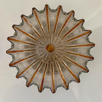 Vintage sunburst lamp-Glashütte- ‘ 70 ties beschikbaar voor biedingen