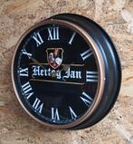 Mooie robuuste HERTOG JAN wandklok met metalen rand, Ophalen of Verzenden, Nieuw, Reclamebord, Plaat of Schild, Hertog Jan