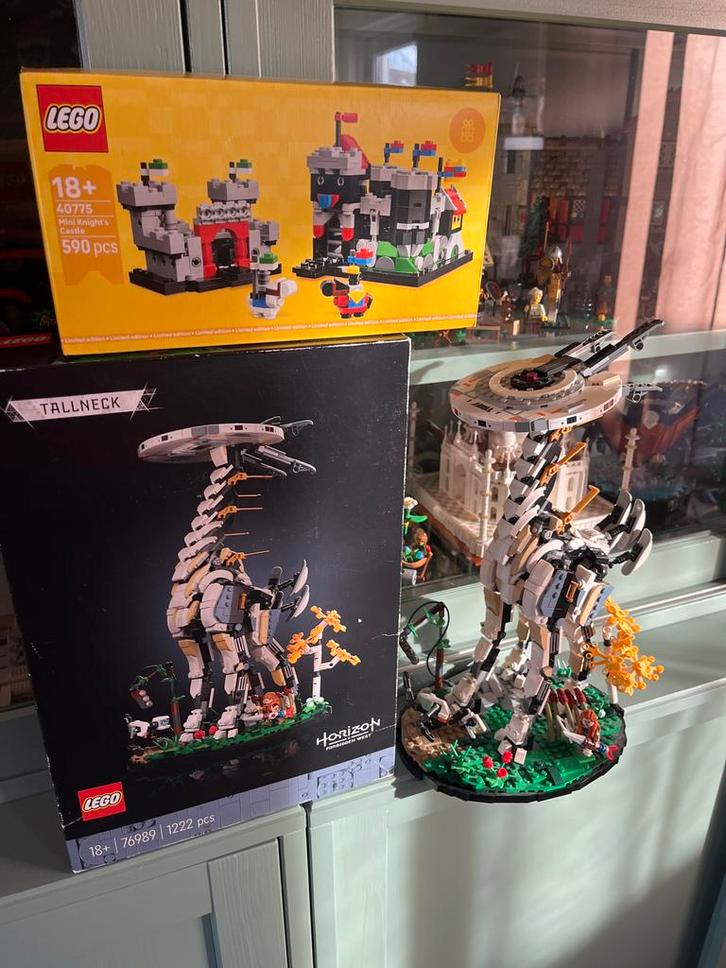 Lego 76989 Tallneck + 40775 Mini Knight's Castle, Kinderen en Baby's, Speelgoed | Duplo en Lego, Zo goed als nieuw, Lego, Complete set