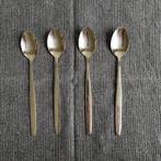 4 RVS dessertlepels, Ophalen of Verzenden, Zo goed als nieuw, Rvs of Chroom, Vaatwasserbestendig
