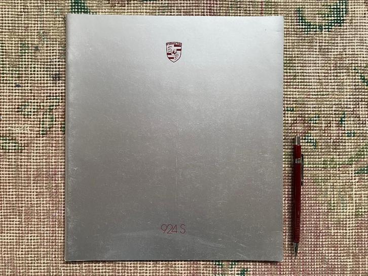 Amerikaanse folder brochure Porsche 924S 1987 vrijwel nieuw!, Boeken, Auto's | Folders en Tijdschriften, Nieuw, Porsche, Ophalen of Verzenden