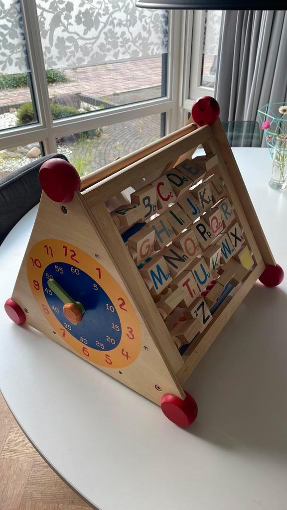 I'm Toy 6-in-1 houten activiteitencentrum, Kinderen en Baby's, Speelgoed | Houten speelgoed, Gebruikt, Overige typen, Ophalen