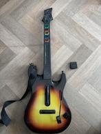 Playstation 2 - Sunburst gitaar draadloos met adapter, Ophalen of Verzenden, Zo goed als nieuw