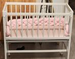 Baby Bed Crib Cosleeper White wit 40x90cm with Mattress Wieg, Ophalen, Gebruikt